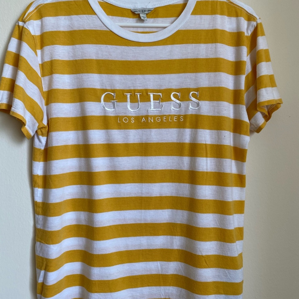 GUESS | Striped Streetwear Tee